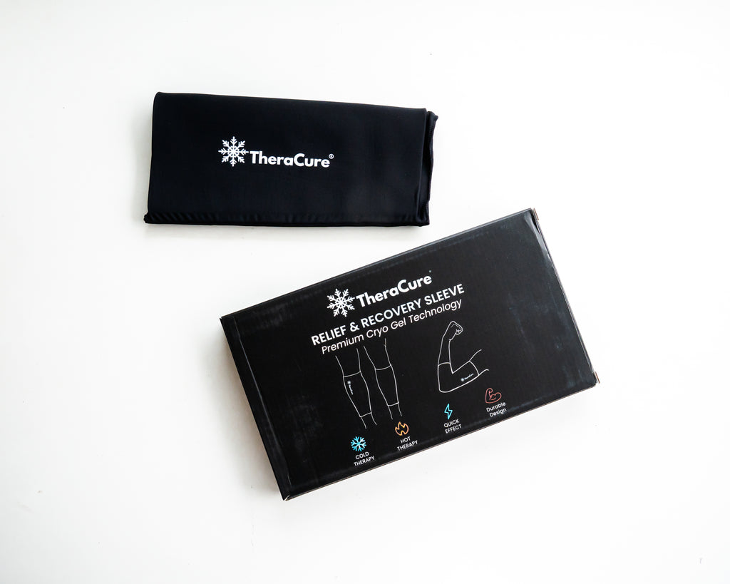 TheraCure Ice Compression Elbow & Calf Sleeve